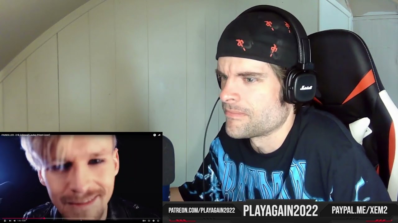 Erik Grönwall - Painkiller(Judas Priest ) (First Time Reaction)