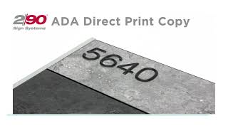 2/90 ADA Direct Print Process