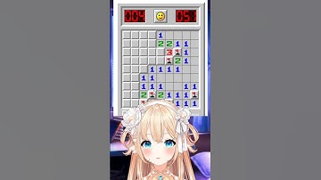 Minesweeper explained by a vtuber #shorts #vtuber
