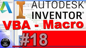 AutoDesk INVENTOR VBA 18 ( Data Conversion Functions )