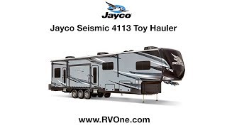 Jayco Seismic 4113 Toy Hauler