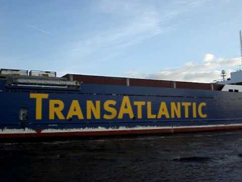 TransPaper in Travemünde, Betrieben von Stora Enso