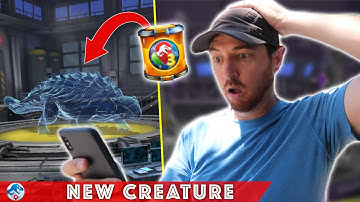 HOW TO UNLOCK ALL NEW CREATURES IN JURASSIC WORLD ALIVE 2.7