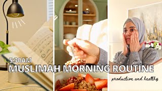 5:30AM Morning Routine ☀️ | healthy, simple & productive habits 🌱