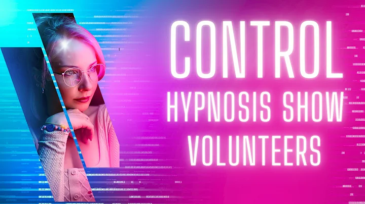 How to control Hypnosis Show volunteers - LIVE DEMO