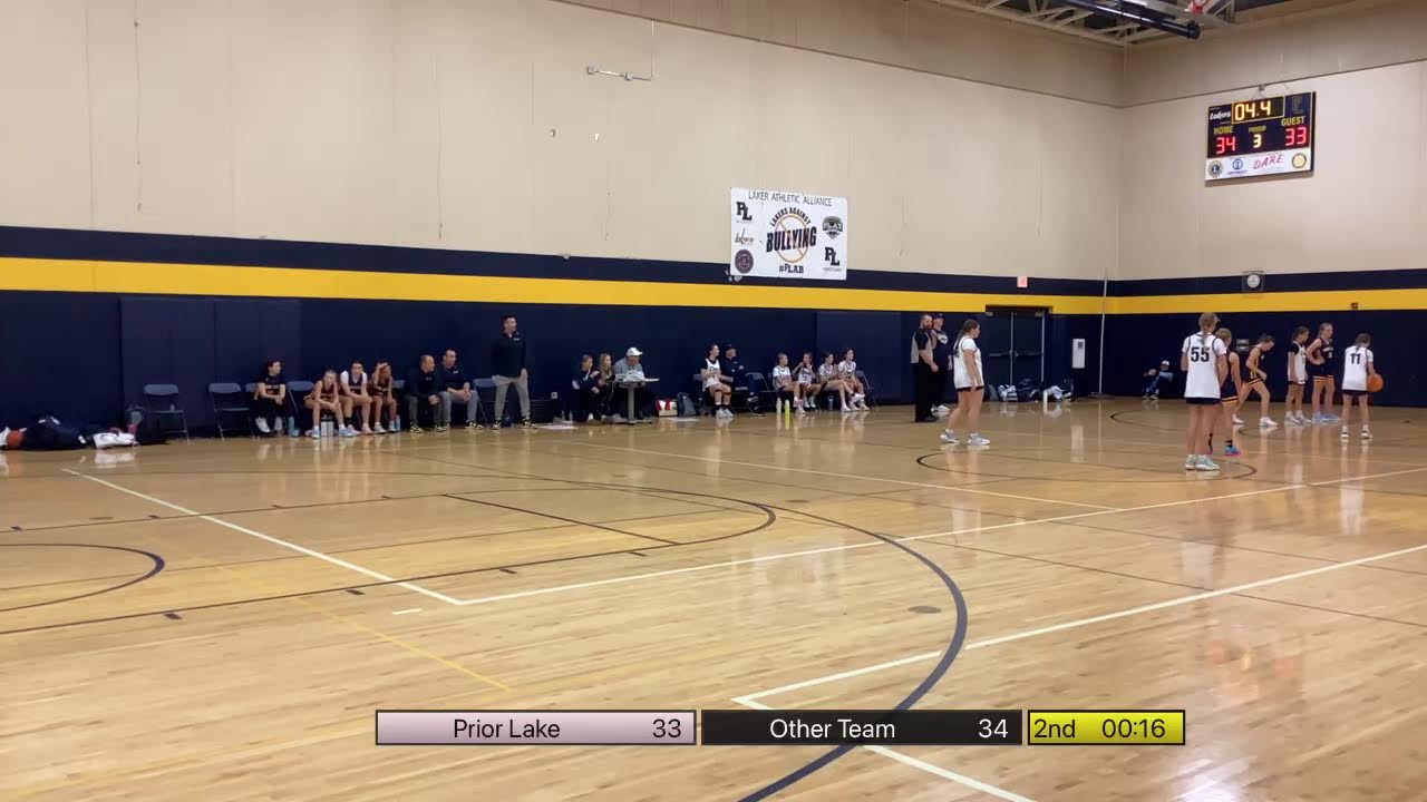Prior Lake 7th Girls B v TBA