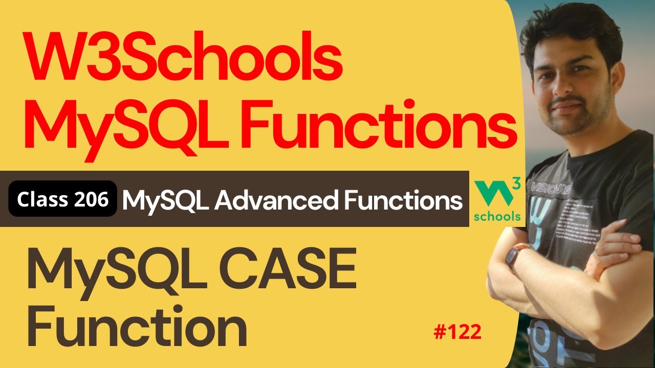 MySQL Functions | MySQL Advanced Functions - MySQL CASE Function #122 ...