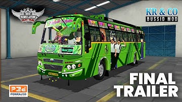 KR&CO BUSSID Mod Final Trailer | Releasing on March 20  | Tiger Coach