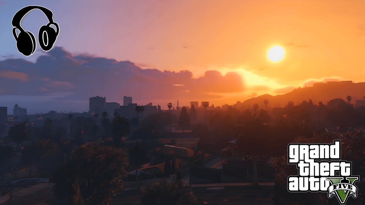 GTA 5 Sunset Ambience – Relax in Los Santos - YouTube