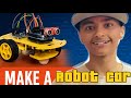 How to make Arduino project of obstacles avoiding car .#song