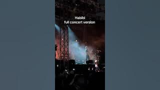 Tamino playing Habibi live in Cairo on October 3, 2025