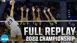 Hawaii vs. Long Beach State: 2022 NCAA men's volleyball championship | FULL REPLAY screenshot 4