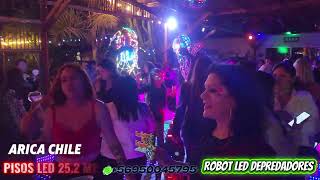 PISOS LED  ROBOT LED  DEPREDADORES ARICA CHILE