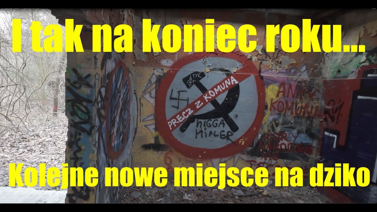 Za PRL'u nie każdy mógł tu być😉Nowe miejsce na dziko