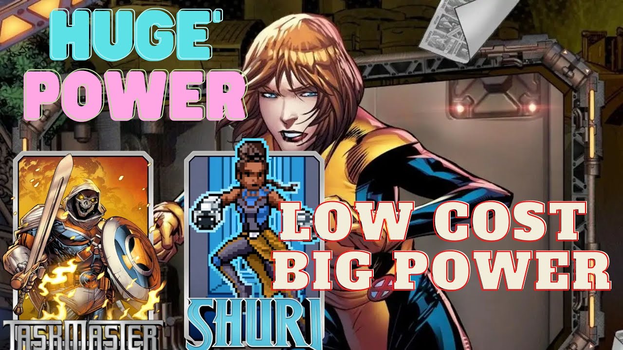 LOW COST HIGH POWER !!! SHURI PRYDE GAMEPLAY MARVEL SNAP