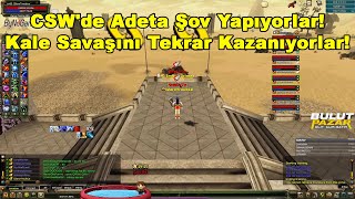 ZeroTroubLee - CSW'de Adeta Şov Yapıyorlar! Kaleyi Kimseye Bırakmayıp Kazanıyorlar! | Knight Online