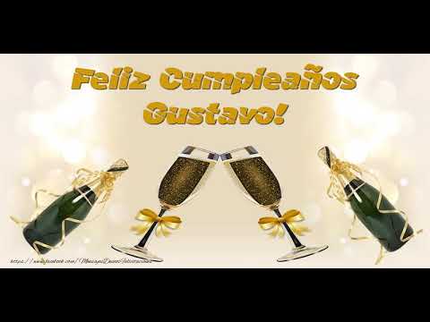 ¡Feliz Cumpleaños Gustavo! Happy Birthday Gustavo! tarjetas de cumpleaños para hermana