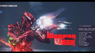 Weapon of the Week: Synoid Simulor!