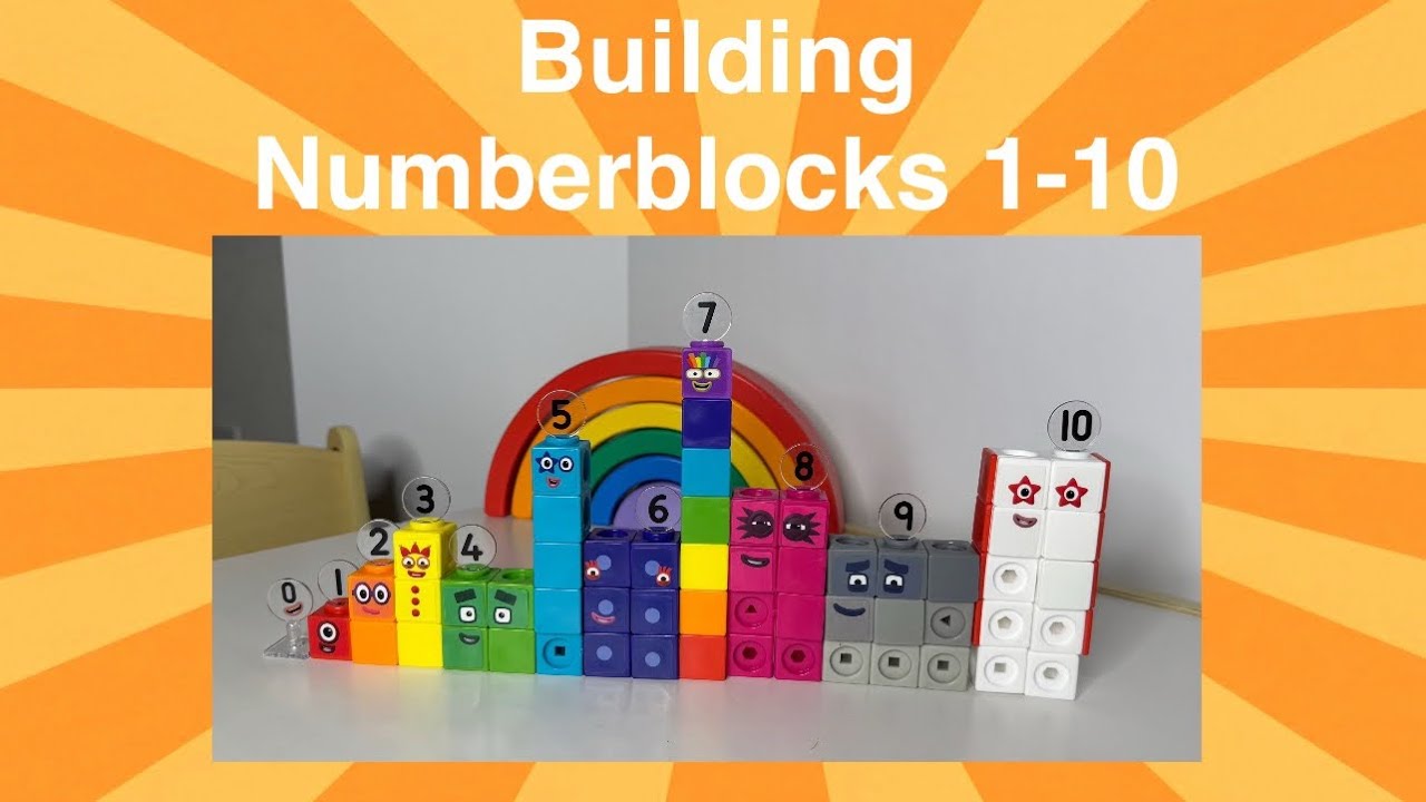 Building Numberblocks 1-10 - YouTube