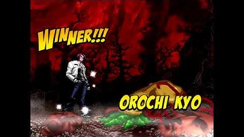 BTW MUGEN - Orochi Kyo (me) vs. Roper (WARNING: Contains disturbing scenes)