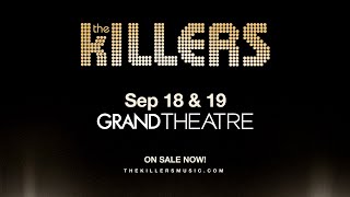 The Killers Live in the Grand Theatre at Grand Sierra Resort, September 18 & 19, 2023