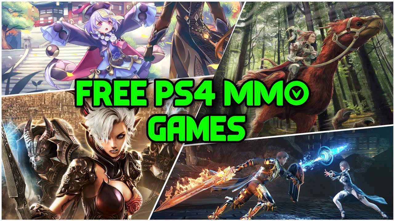 Best Free PS4 MMO and Action RPG Games 