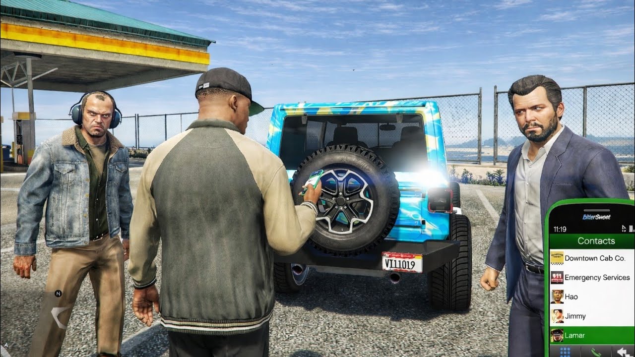 Gta V Enchanted - Franklin Got the Most Underrated Off-road Car… 