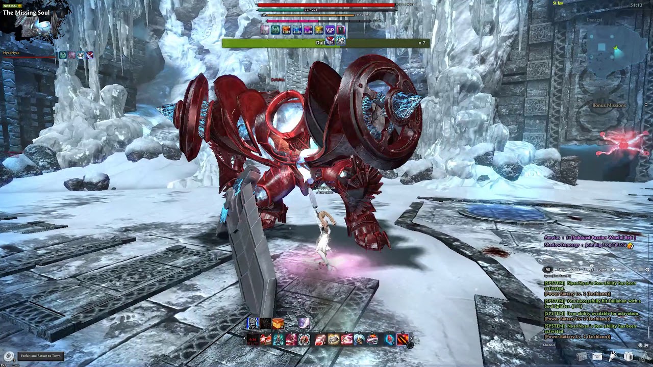 Mabinogi Heroes (Vindictus) Lynn Blute Dullahan Solo No Potion