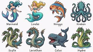 Every Mythical Sea Creature Explained in 26 Minutes