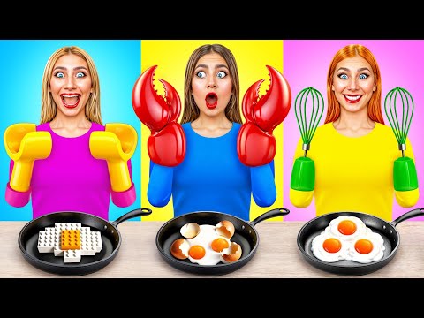 Видео: Кулинарный Челлендж | Готовим Забавными Руками от Multi DO Challenge