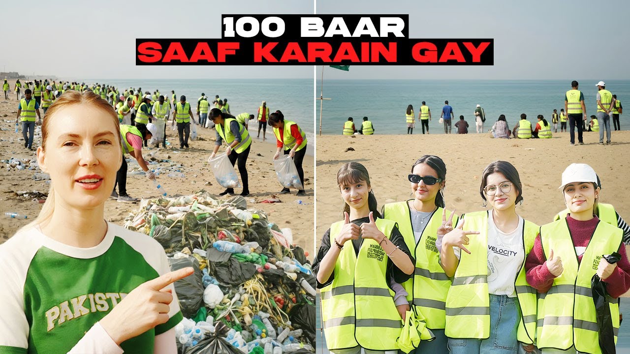 Gen Z Revolution Begins in Karachi | Tribute to Quaid-e-Azam at Seaview Cleanup