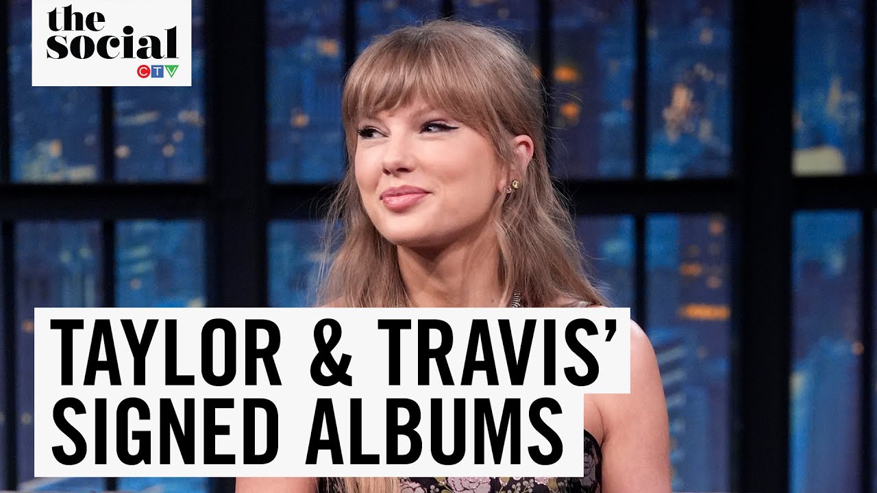 Swifties Upset Over Travis Kelce's Autograph on Taylor's CDs! | The Social