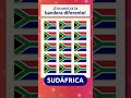 ¿Cuál es la bandera diferente? 🕵🏻‍♂️ Sudáfrica 🇸🇸