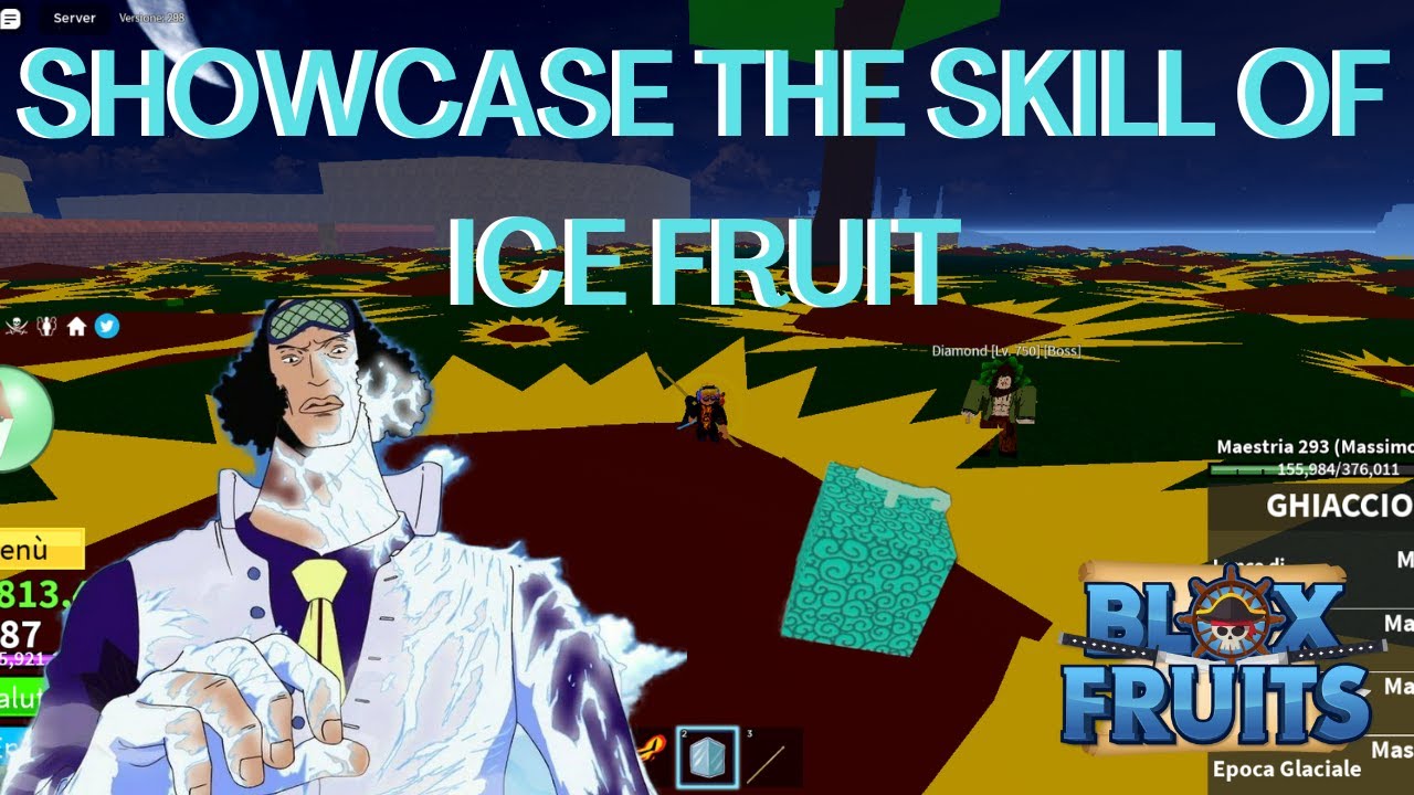 ICE-ICE SHOWCASE!  BLOX PIECE! 