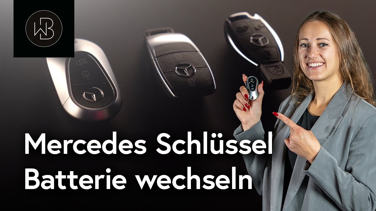 Mercedes Start Stop Batterie Wechseln Kosten Batterie wechseln Autoschlüssel | Mercedes-Benz A-Klasse, GLC und EQV