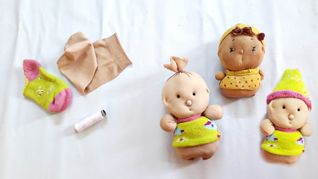 Socks Doll Making at home || मोजे से डॉल बनाने का सबसे आसान तरीका