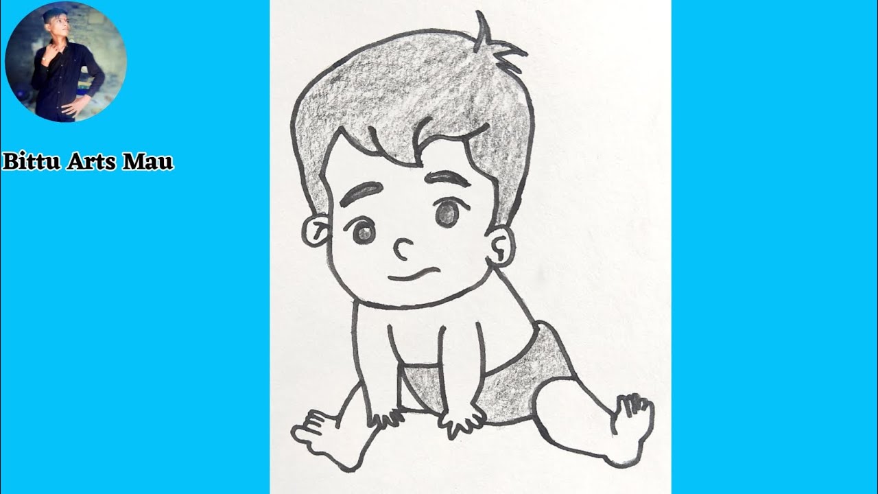 cute boy kaise banaye l very very easy step by step l how to cute bay l
