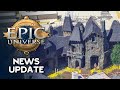 Universal epic universe news mega update  dark universe village ride vehicle patents  hotel info