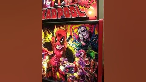 Deadpool Stern Pinball Topper