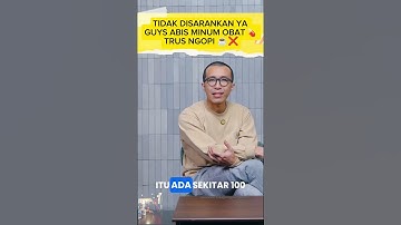 "Minum Obat💊 trus ngopi☕ga bahaya ta❓❓ #shorts#kesahatan