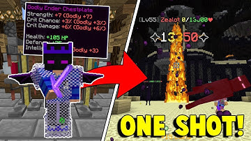 How to do INSANE damage with ANY WEAPON! (One Shot) | Minecraft HYPIXEL SKYBLOCK #8