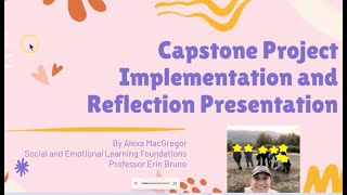 Modeling Self Regulation, Cooperative Learning Activities, & Listening... Capstone — Alexa MacGregor