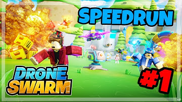 THIS IS HOW LONG IT TAKES TO COMPLETE DRONE SWARM SIMULATOR😱 | Roblox Drone Swarm Simulator