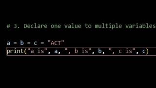 Celebrity Declare one value to multiple variables (Level 1, Problem 3) Wealth