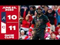 Game Clips 6-23-23 Reds beat Braves 11-10