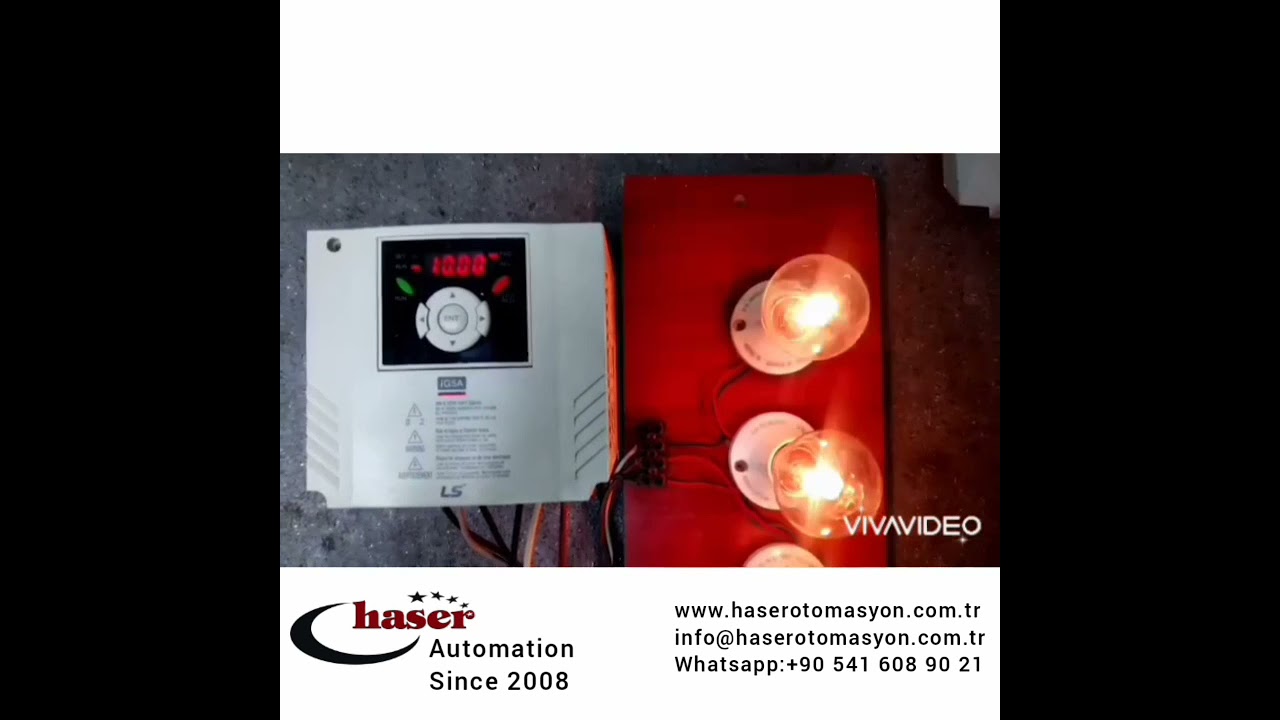 LS İG5 İG5A asenkron motor sürücüleri bakım onarım devreye alma işlemleri