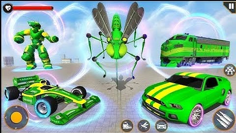 Mosquito Robot Transformation || Robots vs BiG SpiDer || LA LA Games