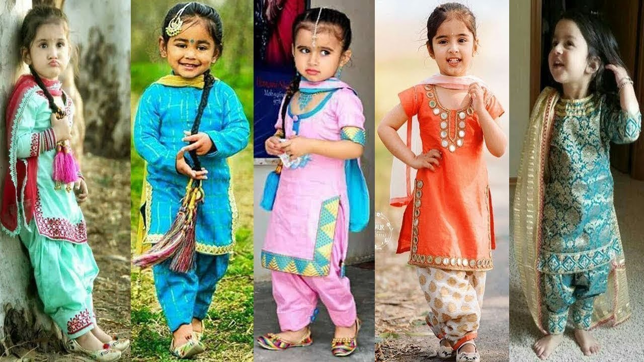 little girl punjabi suit design