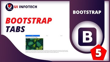 How to create a Dynamic Tabs in Bootstrap 5 using Nav-pills  | Bootstrap5 Crash Course  UI Infotech
