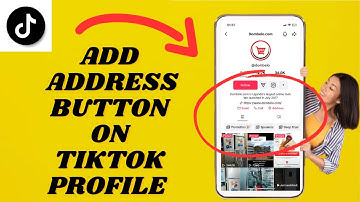 Add Address Button On Your TikTok Profile Page | Simple tutorial